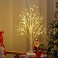 144 LED Artificial Lamp with Timer, DIY Birch Tree With Lights, USB/Battery by PXBNIUYA