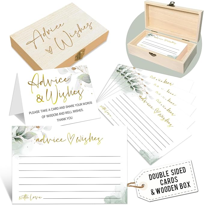 Watercolor Advice and Wishes Cards by LeFohLon