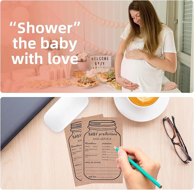 Baby Predictions and Advice Cards, Baby Prediction Card - Image 3