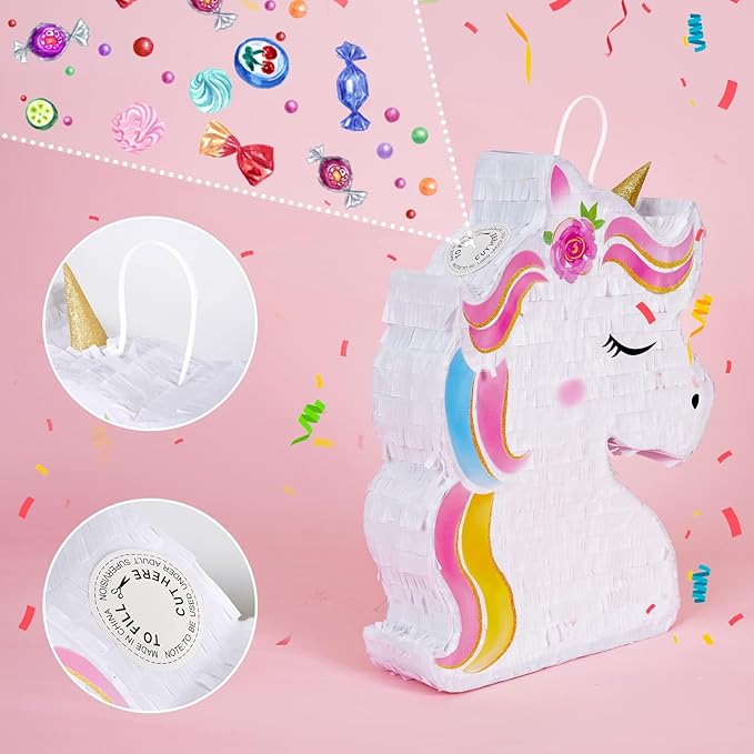 WERNNSAI Unicorn Piñata - Image 4