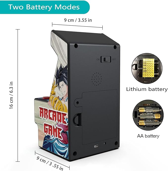 Mini Arcade Machine, Retro Gaming Console, Handheld Game Console - Image 3