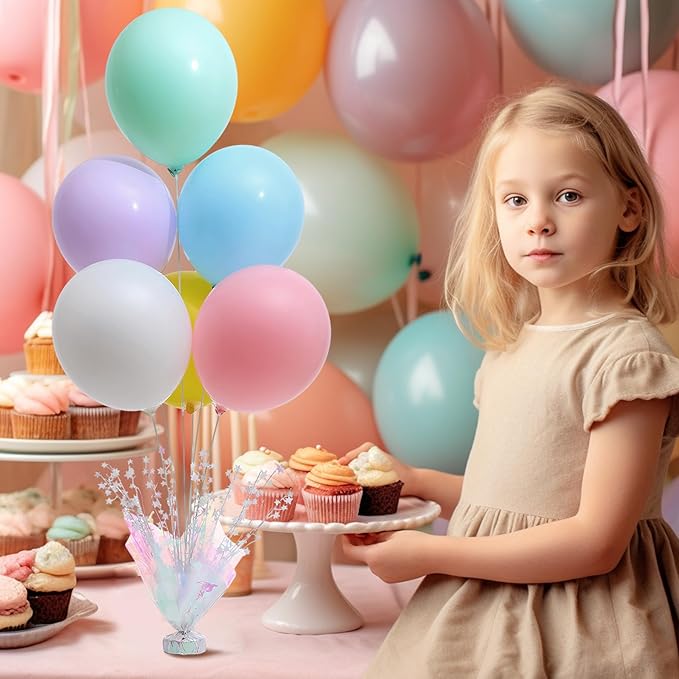 4 Set Pastel Balloon Centerpieces - Image 6