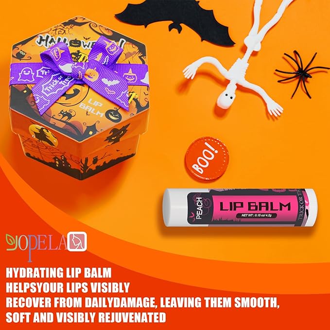 Yopela 19 Pack Halloween Natural Lip Balm Bulk - Image 3