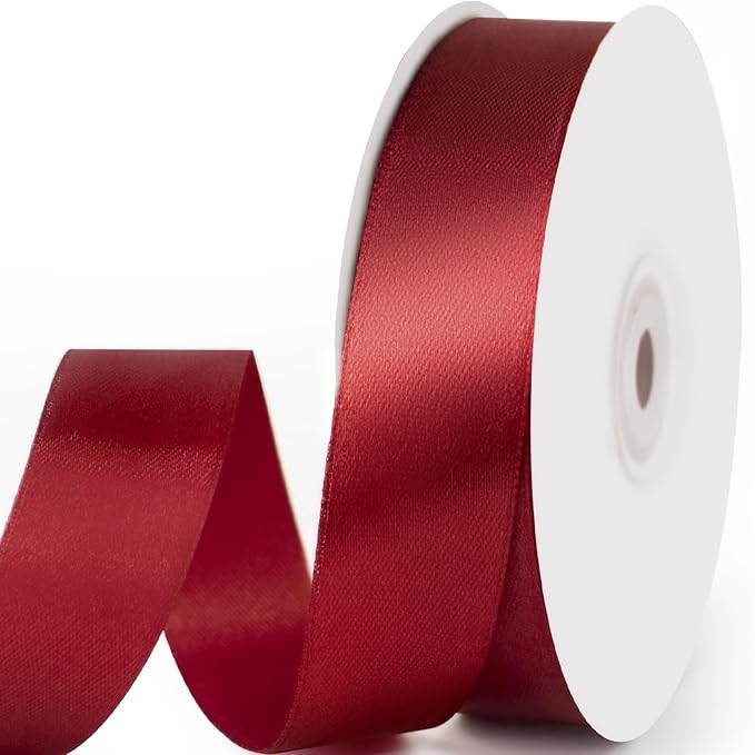 1" x 50 Yards Satin Ribbon by Quhora
