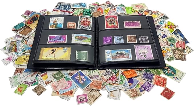 IMPACTO COLECCIONABLES – 500 Asian Stamps Collection - Image 2
