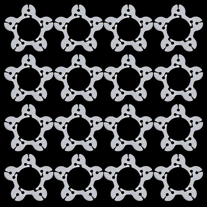 Xindojuz 50 PCS Balloon Clips for Balloon Arch, Plastic Balloon Arch Clips by Xinjoduz