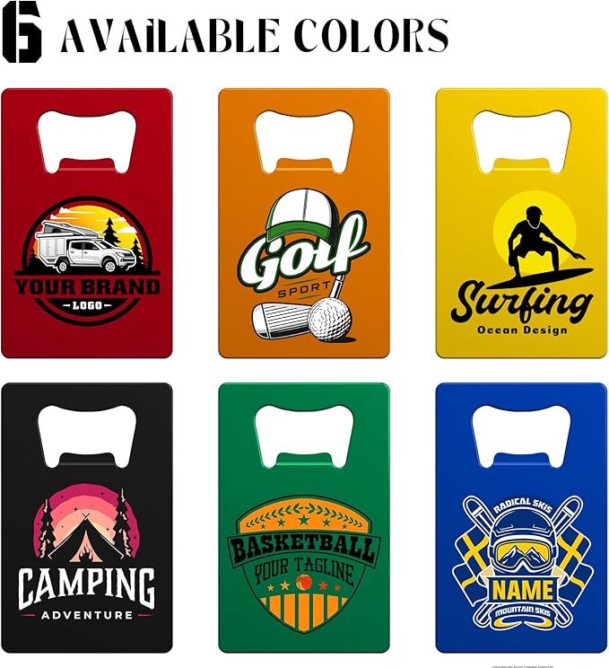 Custom Bottle Opener, 4-80PCS Stainless Steel Beer Can Opener, Double-Sided - Image 5