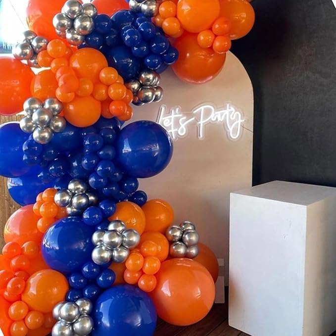 Blue and Orange Balloons - Image 4