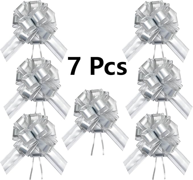 7 Pieces Large Pull Bows, 6 inche, Big Bow - Image 2