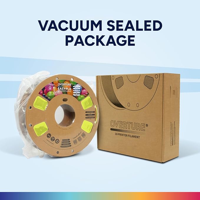 OVERTURE Glow PLA Filament 1.75mm 3D Printer Filament, 1kg Spool, Dimensional - Image 9