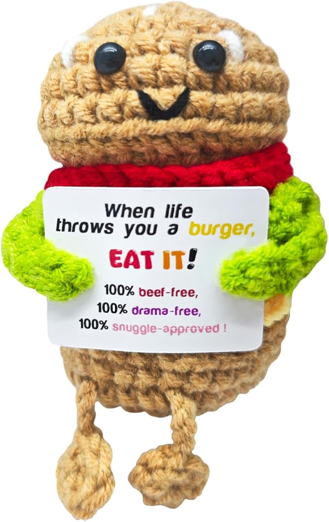 Funny Handmade Hamburger Gift-Unique Cute Presents by Unknown