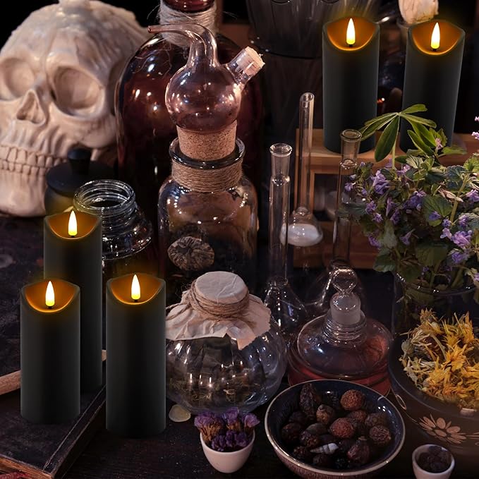 24-Pack Black Flameless LED Candles - Image 4