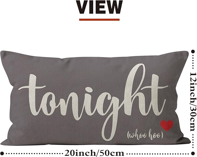 Mancheng-zi Bridal Gift, 12x20 Pillow Cover, Bridal Shower Gifts, Funny Couples - Image 4