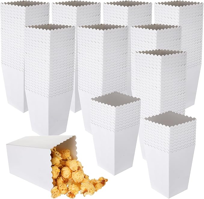 200 Pcs Popcorn Boxes Mini Paper Popcorn Box Cardboard Popcorn Container by Meanplan