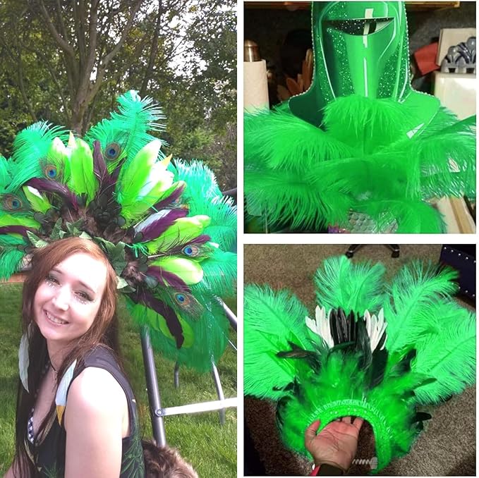Ballinger Craft Green Ostrich Feathers - Image 6