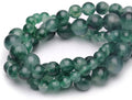 6mm Natural Stone Beads for Jewelry Making, Flower Jade Polished Smooth Round by ChicagerGemstoneBeads