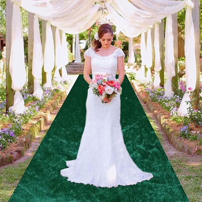 MODFUNS Emerald Green Aisle Runner by MODFUNS