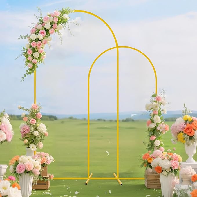 Metal Arch Backdrop Stand Set of 2 - Image 2