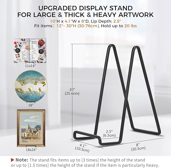 Large Plate Holder Display Stand - Image 2