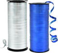 BEISHIDA Blue and Silver Curling Ribbons Balloon String Ribbons by Beishida