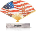 Folding Paper Hand Fan – Golden Gate Bridge Art Folding Fan, Decorative by FanMuse