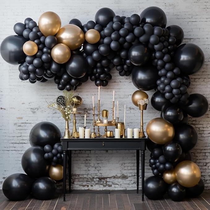 Bezente Black Giant Balloons 36 Inch - Image 9