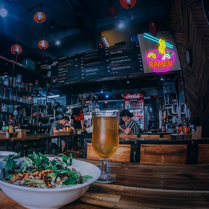 Ramen Neon Sign Dimmable LED Ramen Neon Light - Image 6