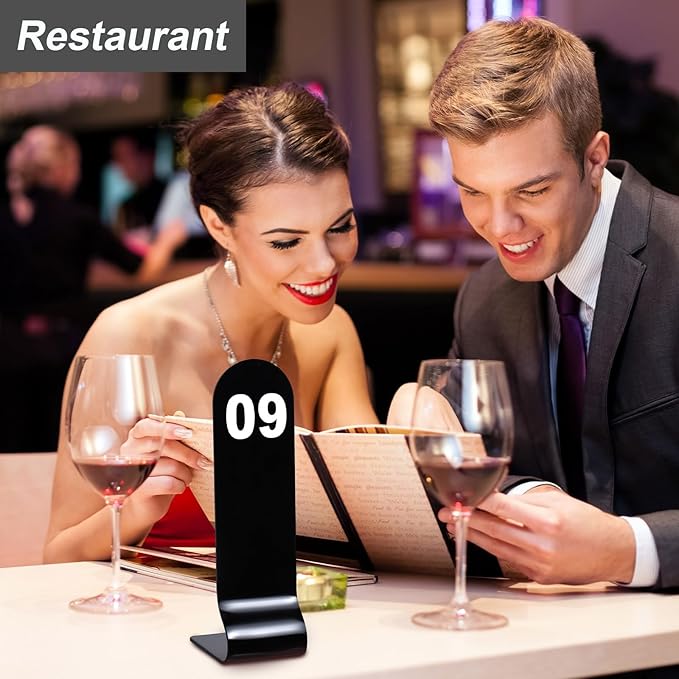Tuanse 1-30 Table Order Numbers Restaurant Double Sided Acrylic Reception - Image 6