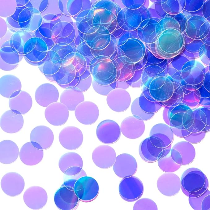 Iridescent Confetti Holographic Table Decoration by MOWO