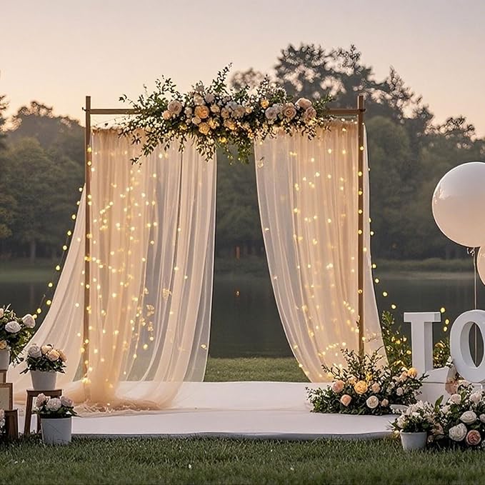 10×10ft Tulle Backdrop Curtains - Image 7