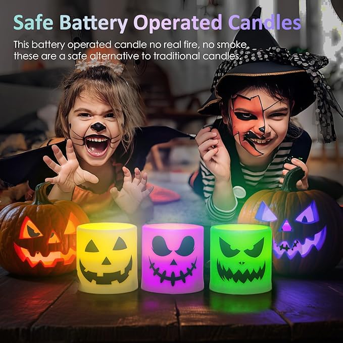 Halloween Flameless Candles - Image 2