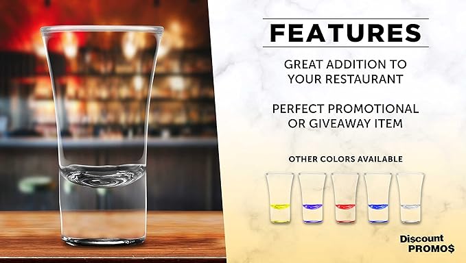 DISCOUNT PROMOS 2 oz. Lord Shooter Etched Shot Glasses, 10 pack, 21st Birthday - Image 2