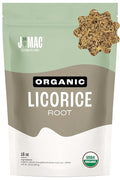 J MAC BOTANICALS Organic Licorice Root Tea, Cut and Sifted, Dried Herb by JMACBOTANICALS