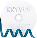 Turquoise Satin Ribbon 3/8 inch X Continuous 100 Yards, Single Face Polyester by Kryvusribbon