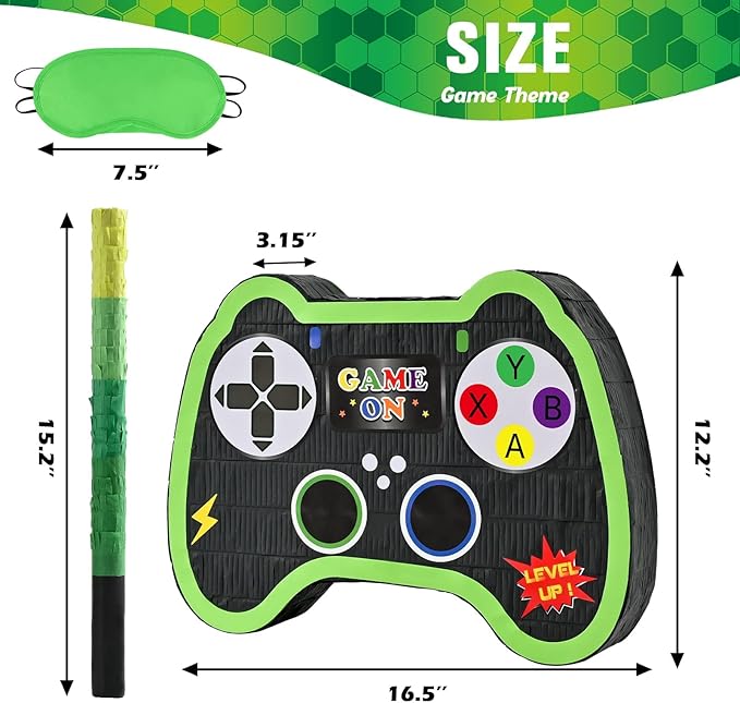 WERNNSAI Video Game Controller Piñata - Image 3