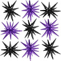 Black Purple Star Balloons by Adorely