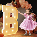 imprsv Marquee Letter B, 3FT Block Craft Kit by Letsmakeitimpressive
