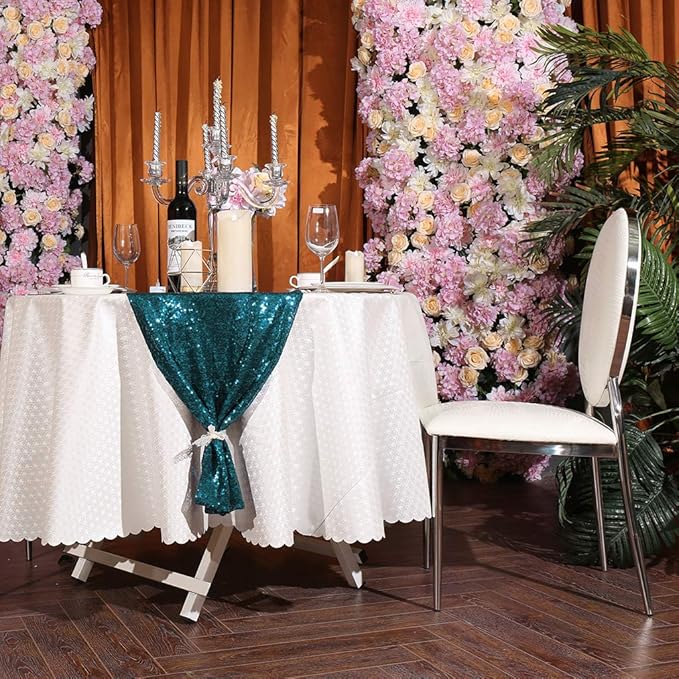 Eternal Beauty Teal Table Runner, Graduations - Image 5
