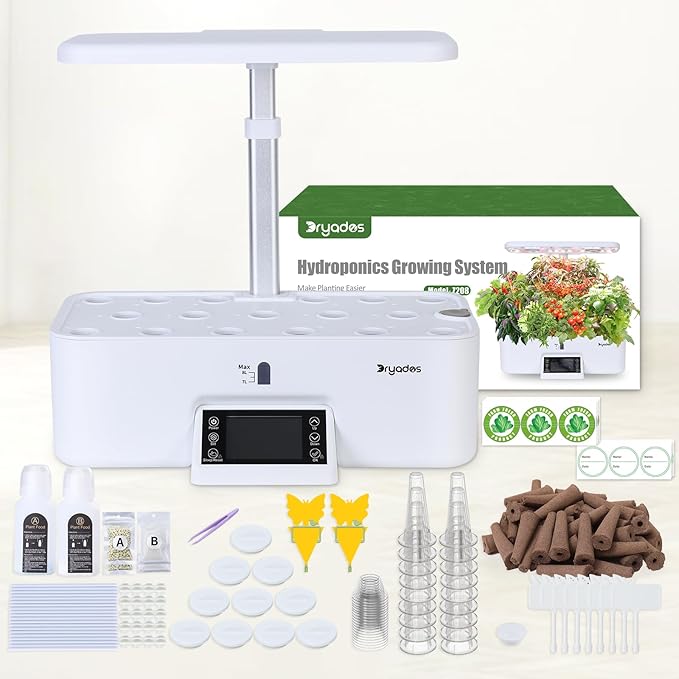 Indoor Gardening 17 Pods Hydroponics Growing System Kit Smart Lighting Setting - Image 5
