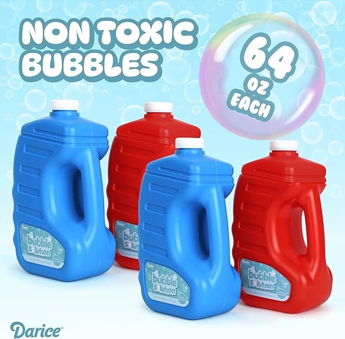 Darice Bubble Solution 4 Pack Refill - Image 2