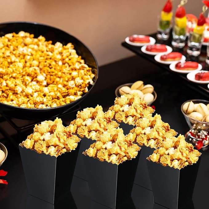 200 Pcs Popcorn Boxes Mini Paper Popcorn Box Cardboard Popcorn Container - Image 5