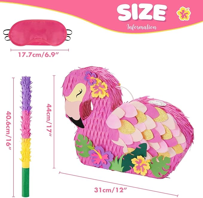 WERNNSAI Flamingo Piñata - Image 4