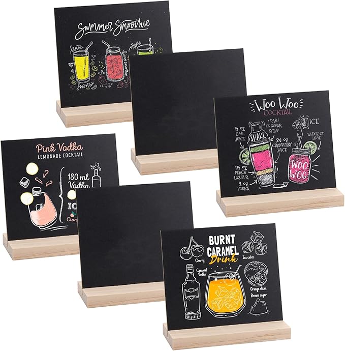 Double-Sided Small Chalkboard Signs - Image 3