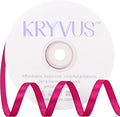 Rose Red Satin Ribbon 1/4 inch X Continuous 25 Yards, Single Face Polyester by Kryvusribbon