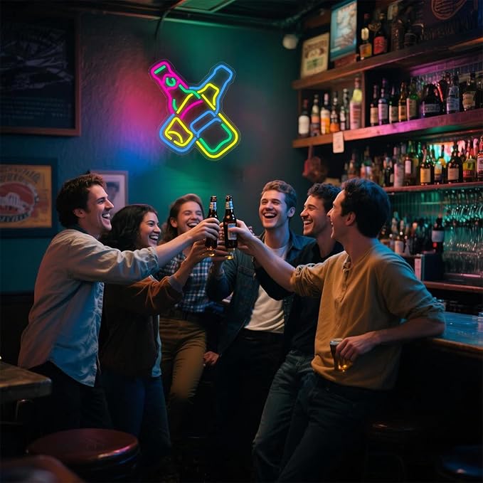 Beer Neon Sign for Wall - Image 3