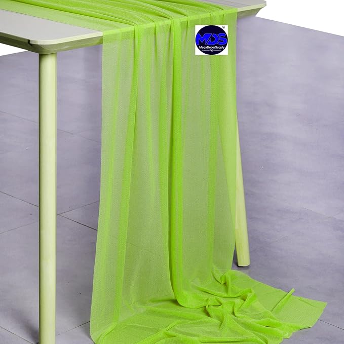 MDS Halloween Chiffon Table Runner - Image 2