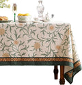 patdrea Designer French Linen Table Cloth by Welcometopatdrea