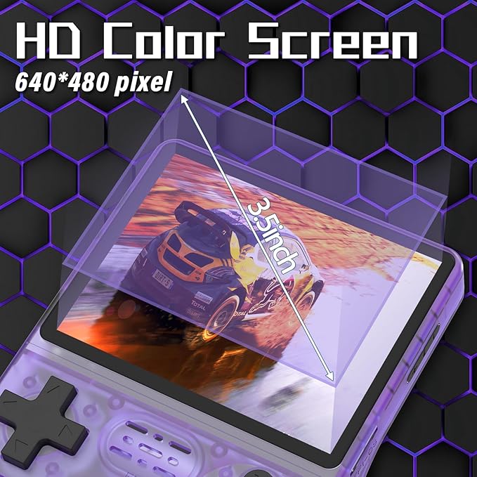FVBADE 【30000 in 1】 R40S PRO Handheld Game Console 3.5 inch IPS Screen Mini - Image 2