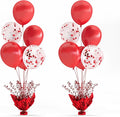2 Set Red Balloon Table Centerpieces by Gogoparti