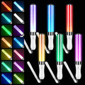 Lewtemi 2 Pcs 15 Color K-pop Concert Lightstick Reusable 2 Modes Multicolor by Lewtemi
